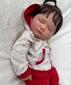 Bebê Mavie (Cabelo Castanho Escuro) - Kit Completo