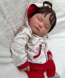 Bebê Mavie (Cabelo Castanho Escuro) - Kit Completo