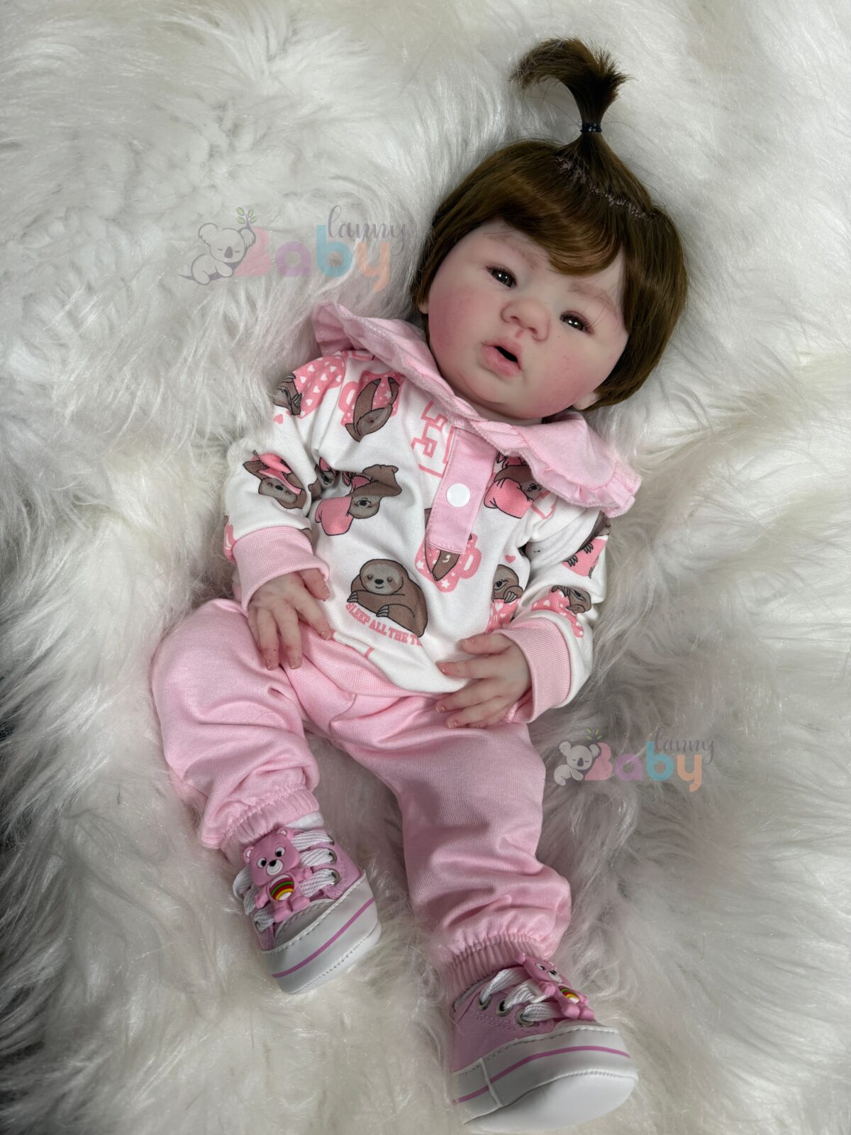 Bebê de Silicone Sólido Maitê - Kit Base