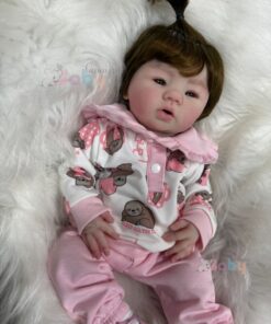 Bebê de Silicone Sólido Maitê - Kit Completo