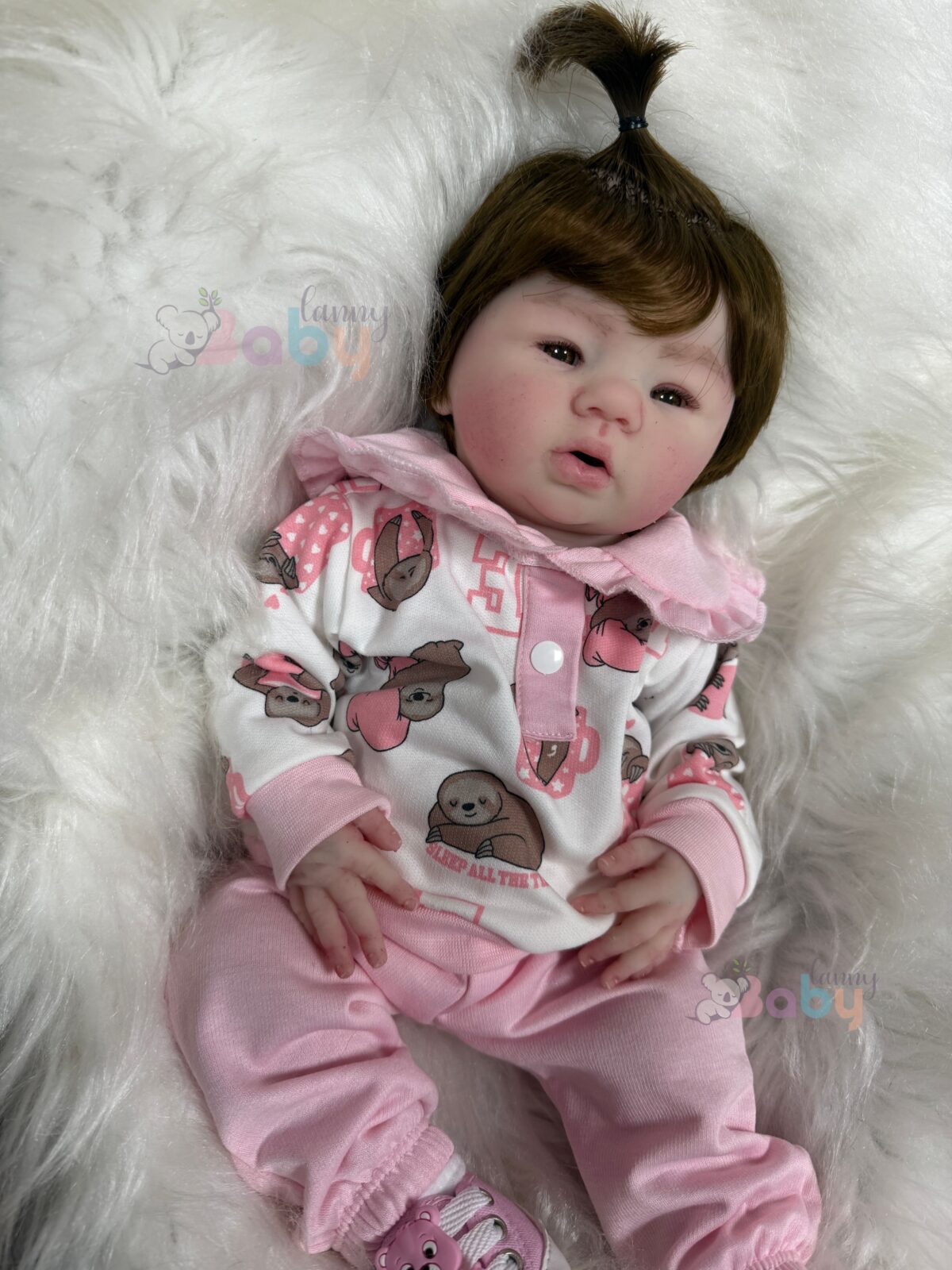 Bebê de Silicone Sólido Maitê - Kit Completo