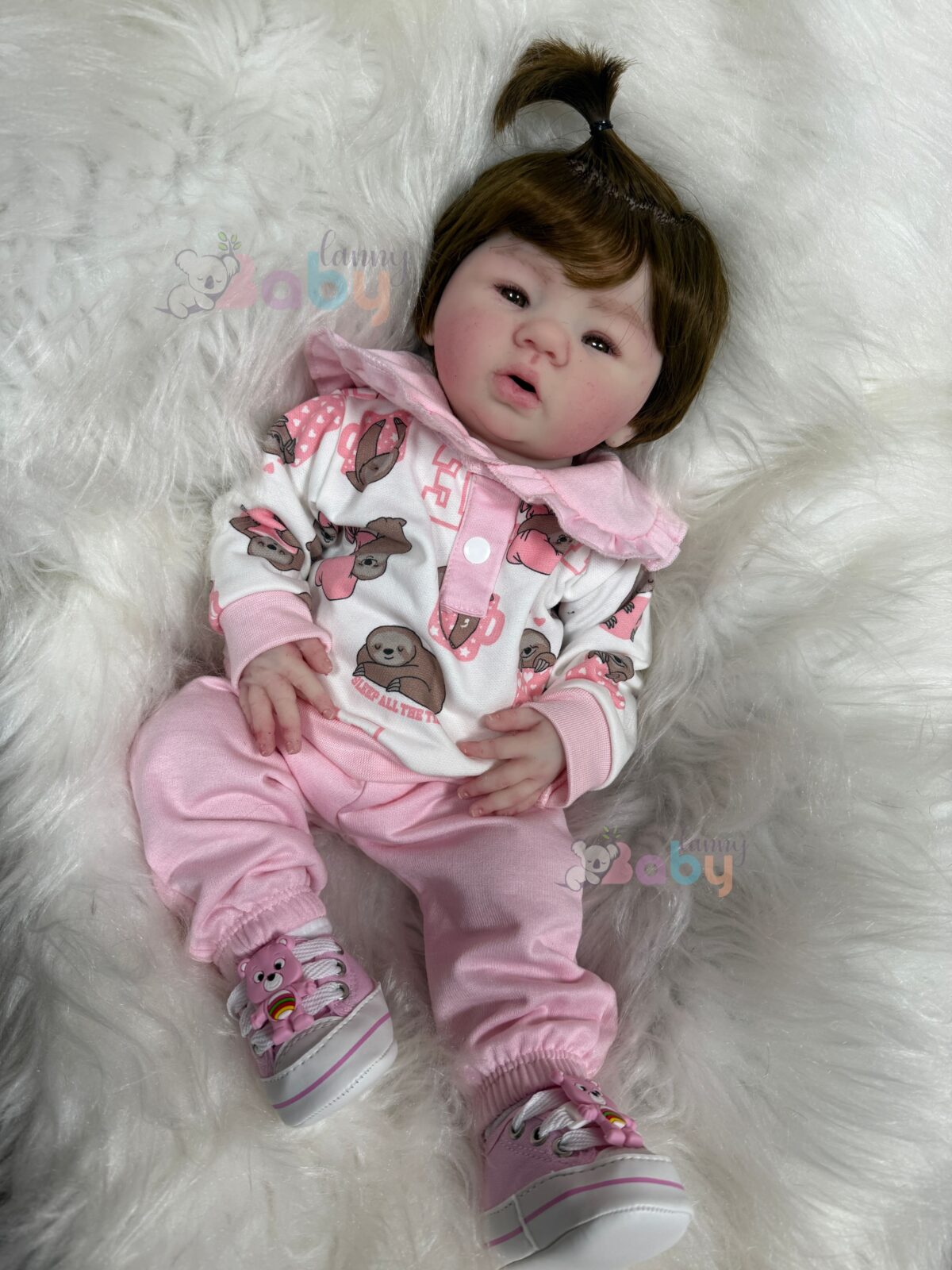 Bebê de Silicone Sólido Maitê - Kit Base