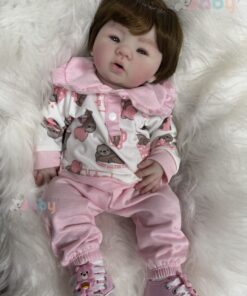 Bebê de Silicone Sólido Maitê - Kit Base