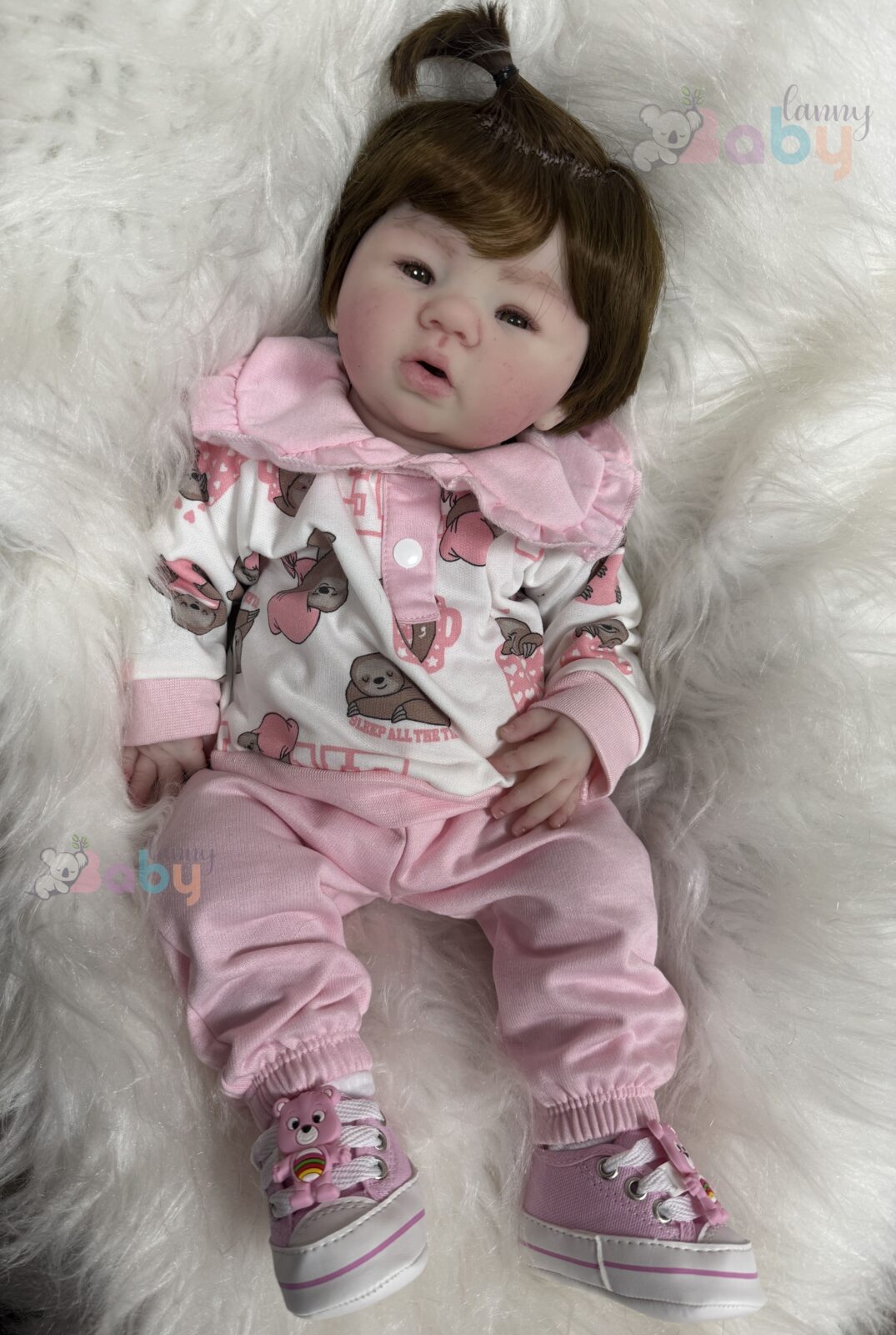 Bebê de Silicone Sólido Maitê - Kit Base