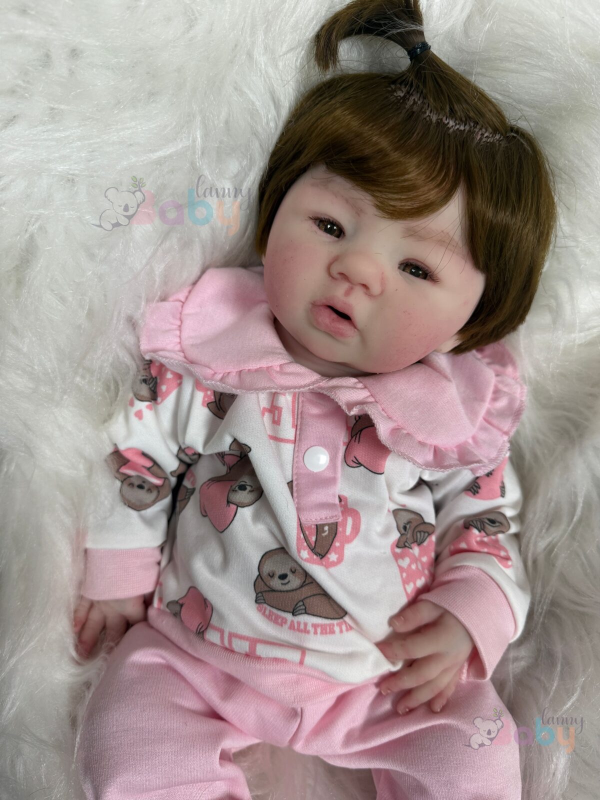 Bebê de Silicone Sólido Maitê - Kit Base