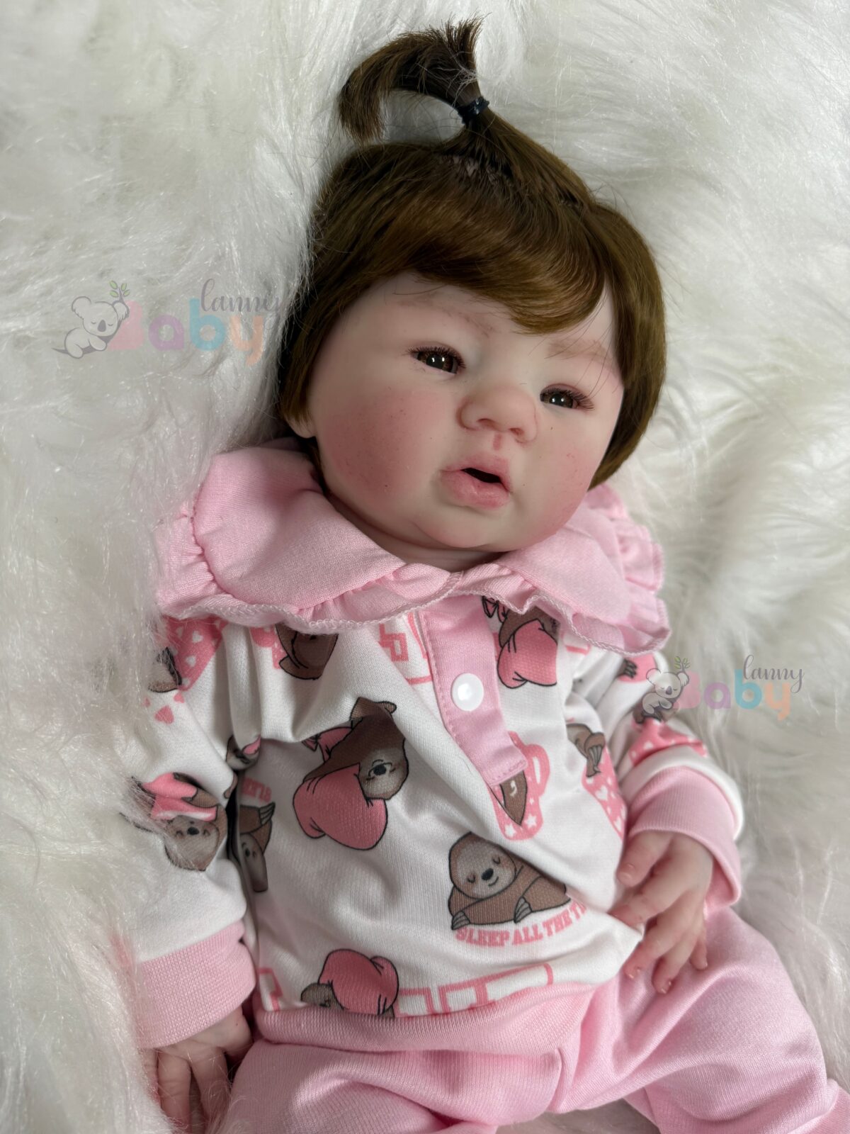 Bebê de Silicone Sólido Maitê - Kit Base