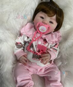 Bebê de Silicone Sólido Maitê - Kit Base