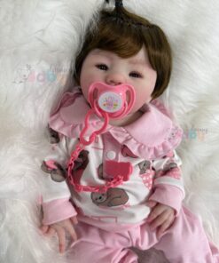 Bebê de Silicone Sólido Maitê - Kit Base