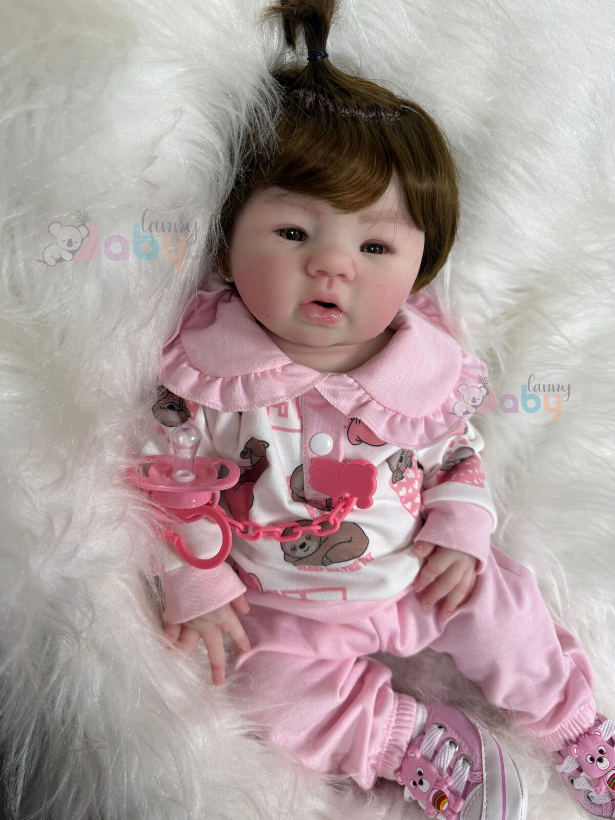 Bebê de Silicone Sólido Maitê - Kit Completo
