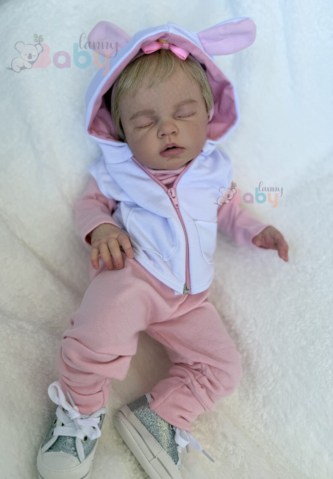 Bebê Noah Loira - Kit Base