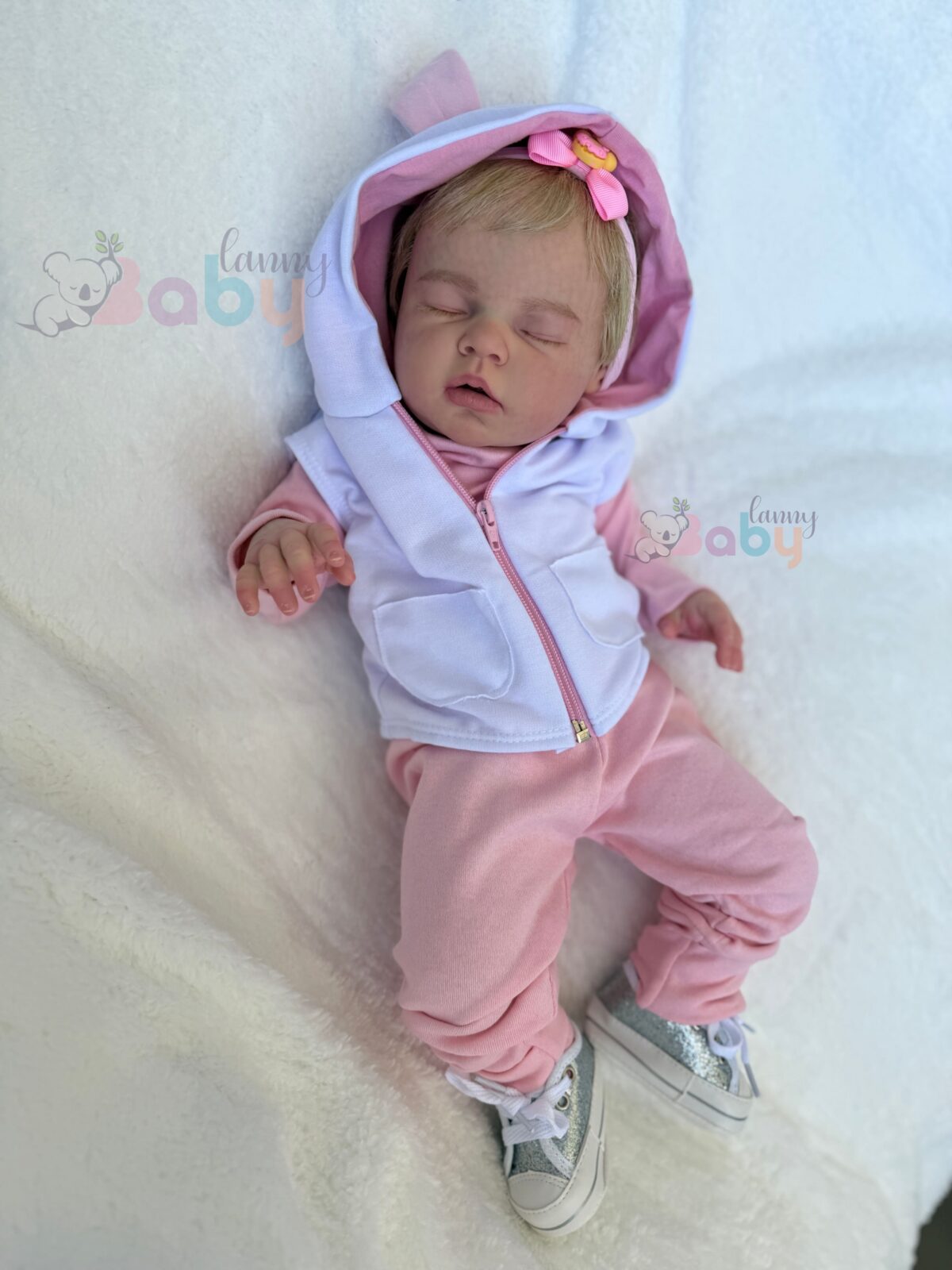 Bebê Noah Loira - Kit Base