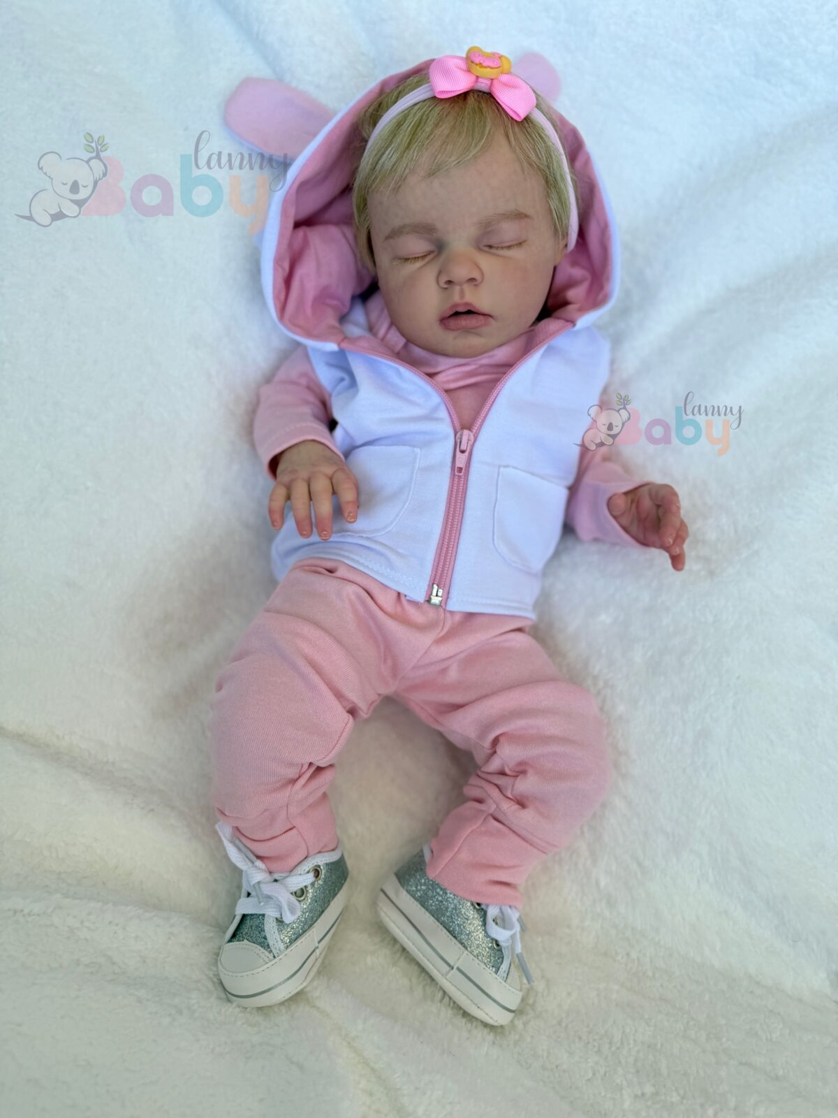 Bebê Noah Loira - Kit Completo