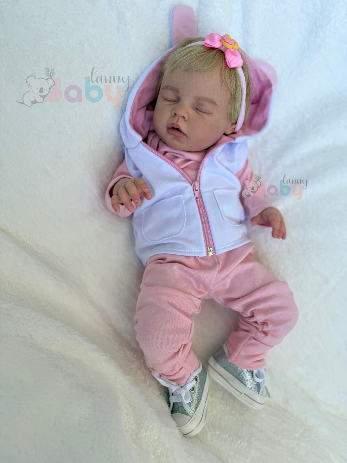 Bebê Noah Loira - Kit Completo