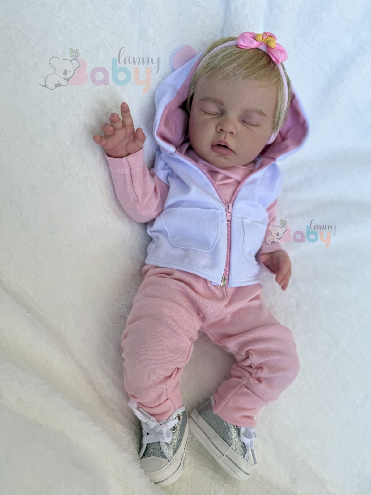 Bebê Noah Loira - Kit Completo