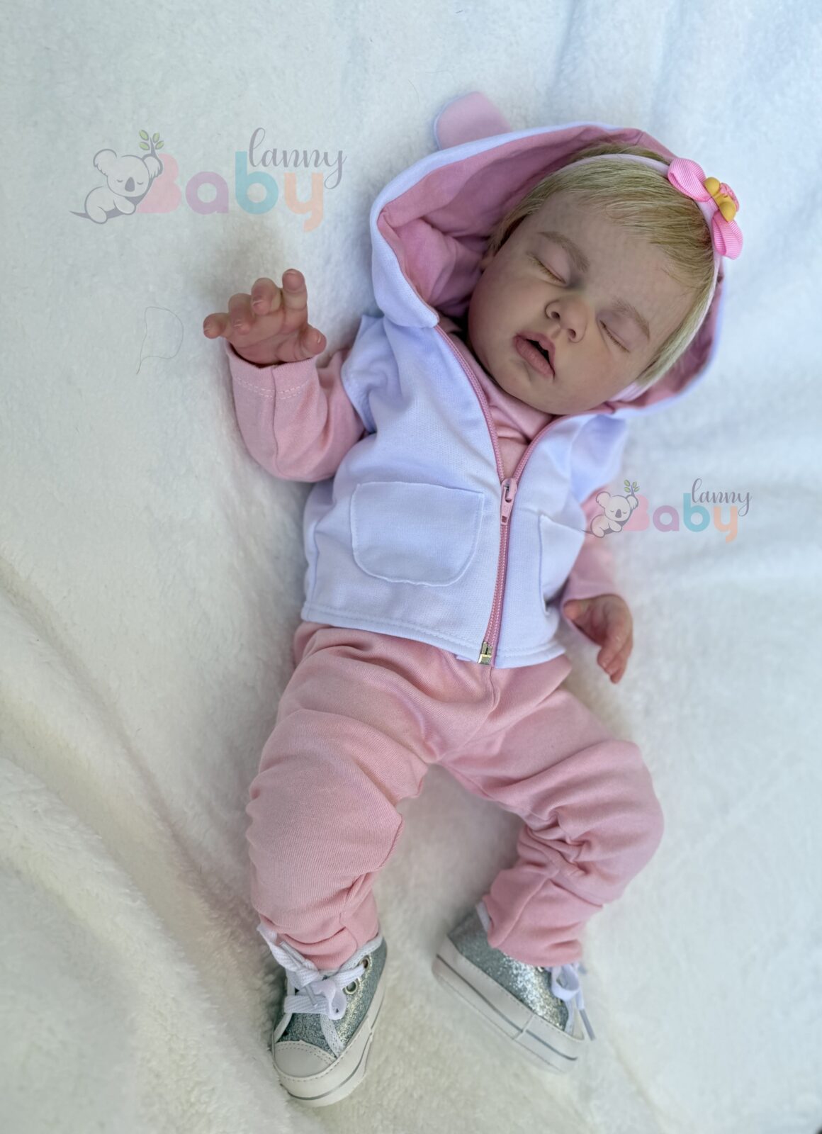 Bebê Noah Loira - Kit Completo