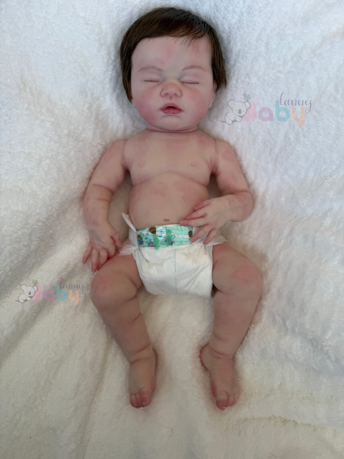 Bebê de Silicone Sólido Bia - Kit Base
