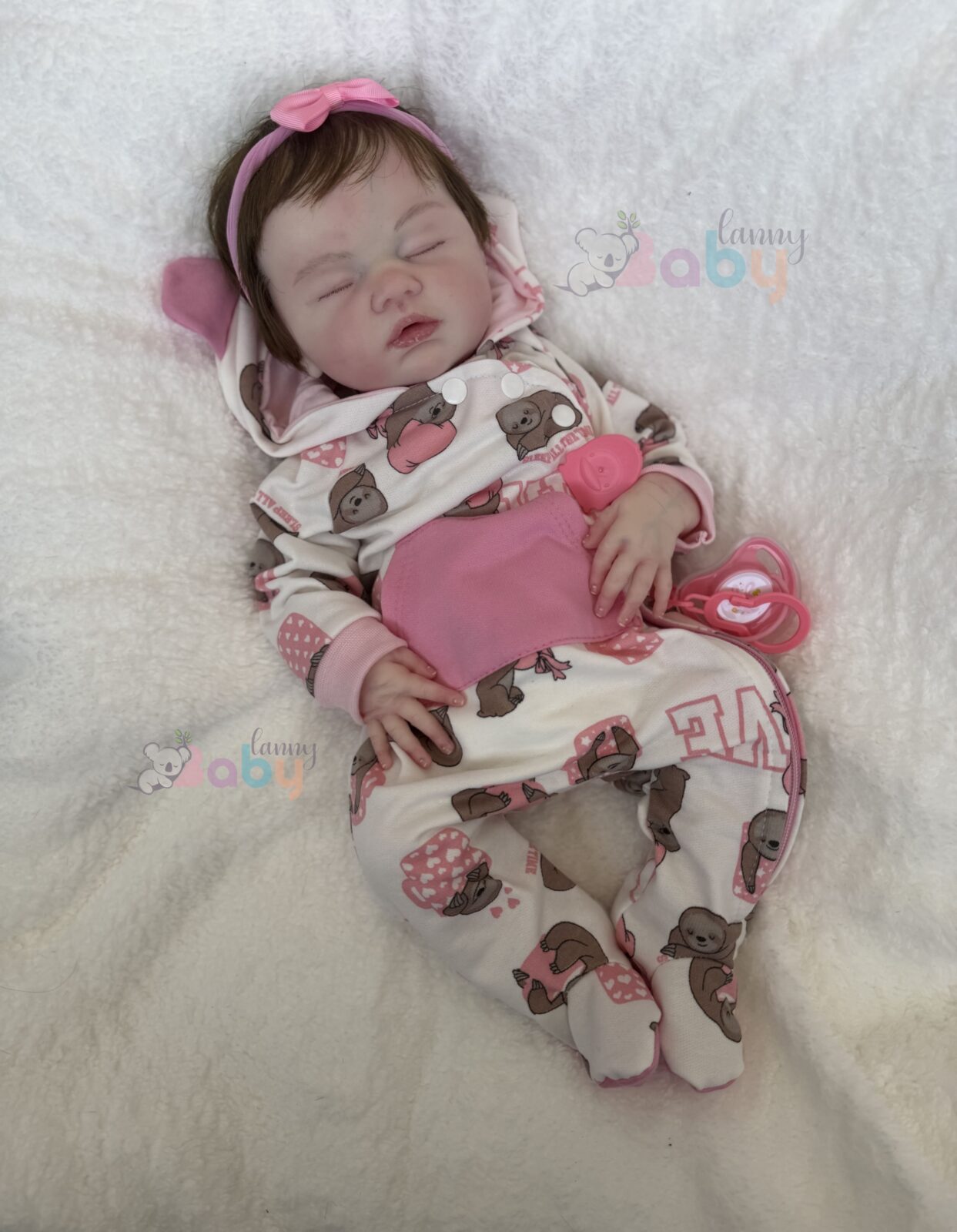 Bebê de Silicone Sólido Bia - Kit Base