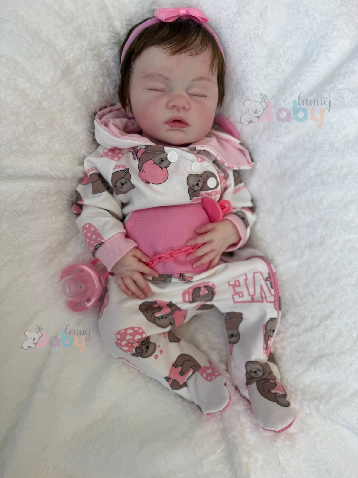 Bebê de Silicone Sólido Bia - Kit Base