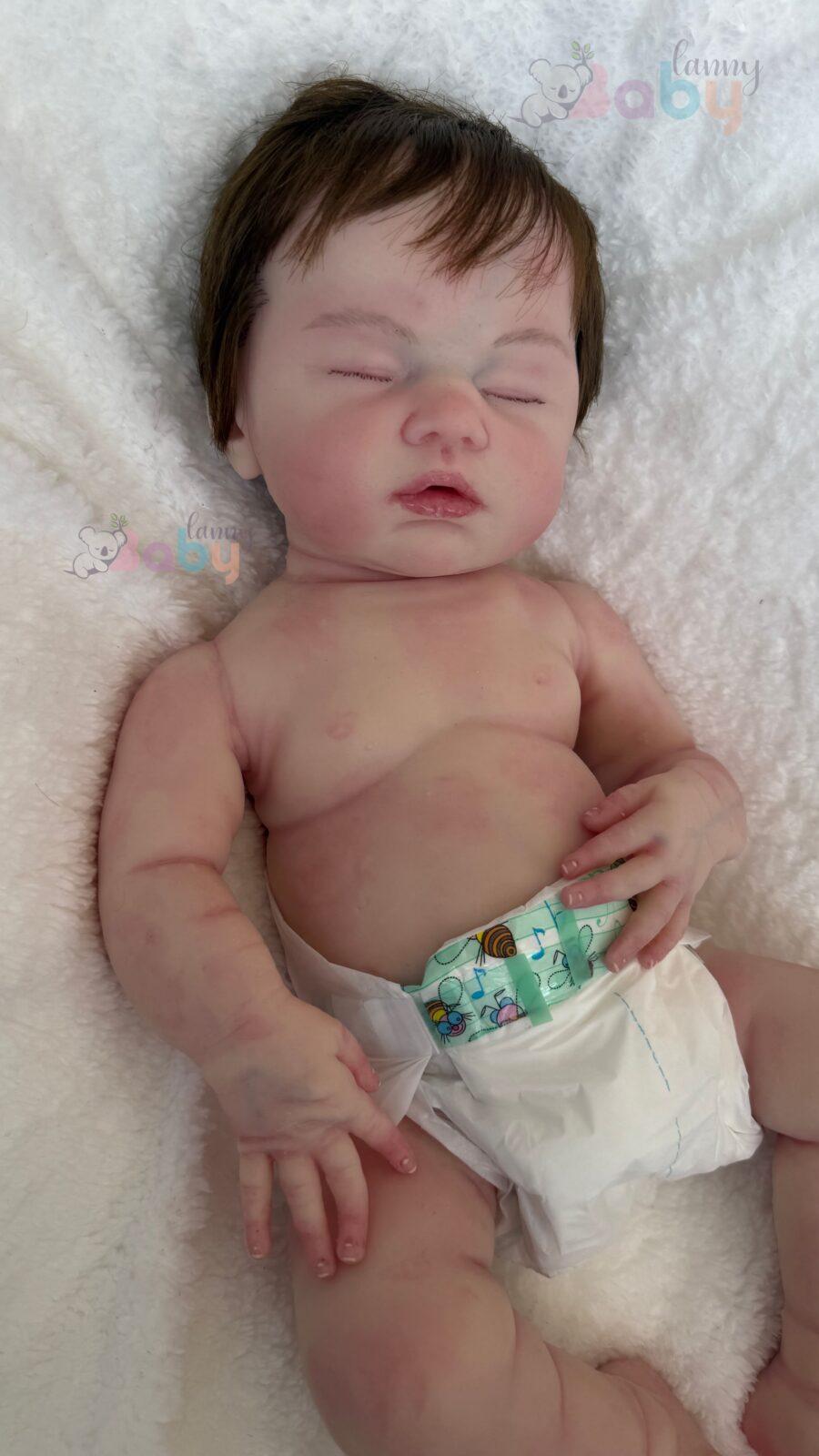Bebê de Silicone Sólido Bia - Kit Base