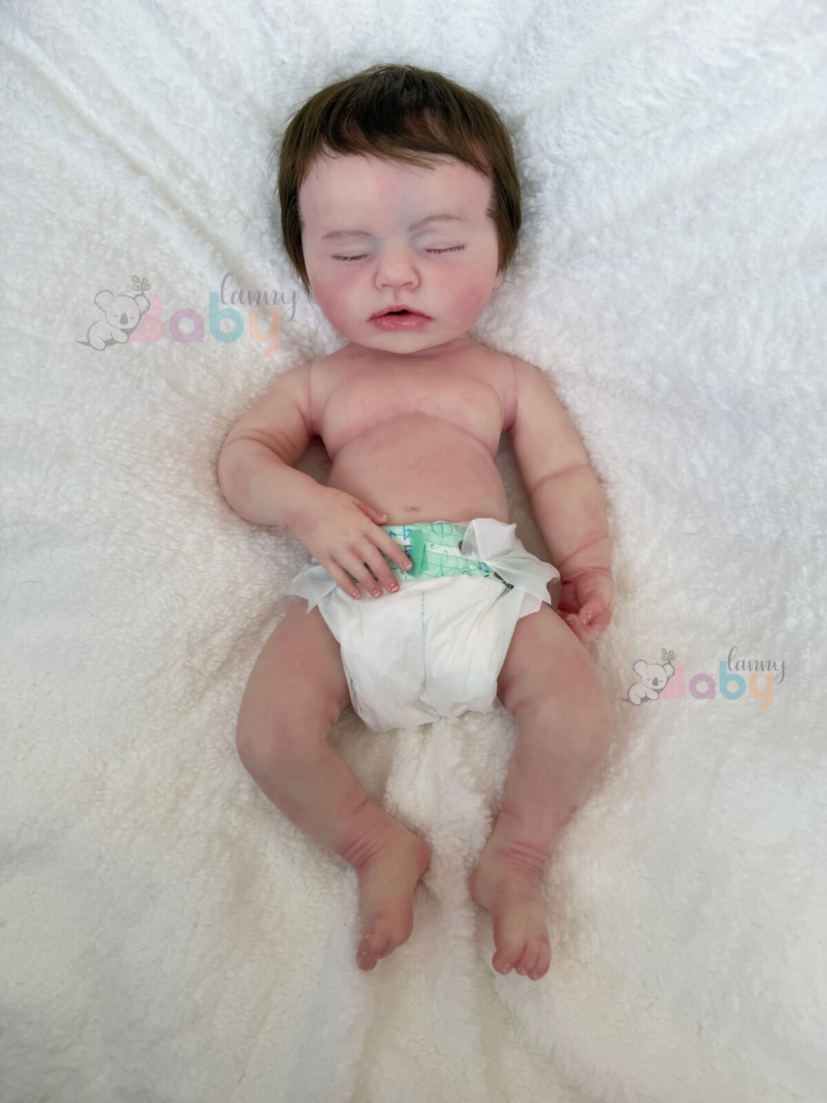 Bebê de Silicone Sólido Valentina - Kit Base