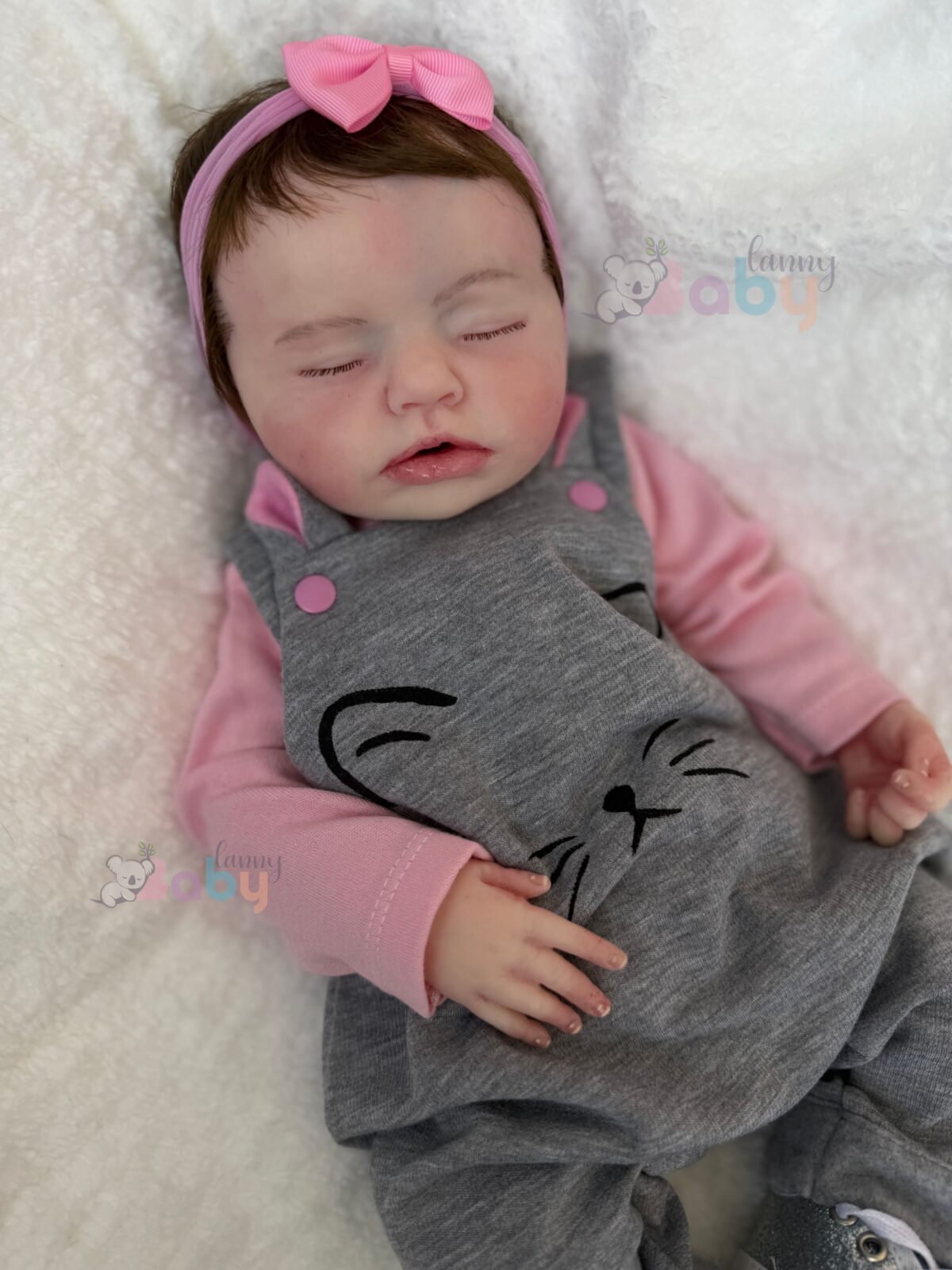 Bebê de Silicone Sólido Valentina - Kit Base