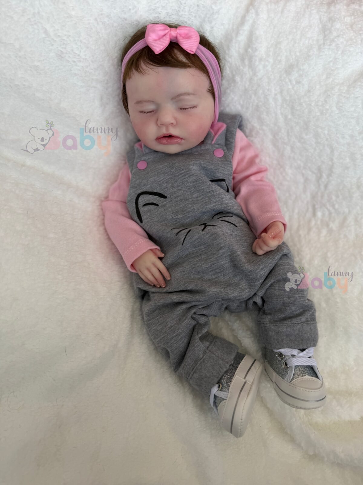 Bebê de Silicone Sólido Valentina - Kit Base