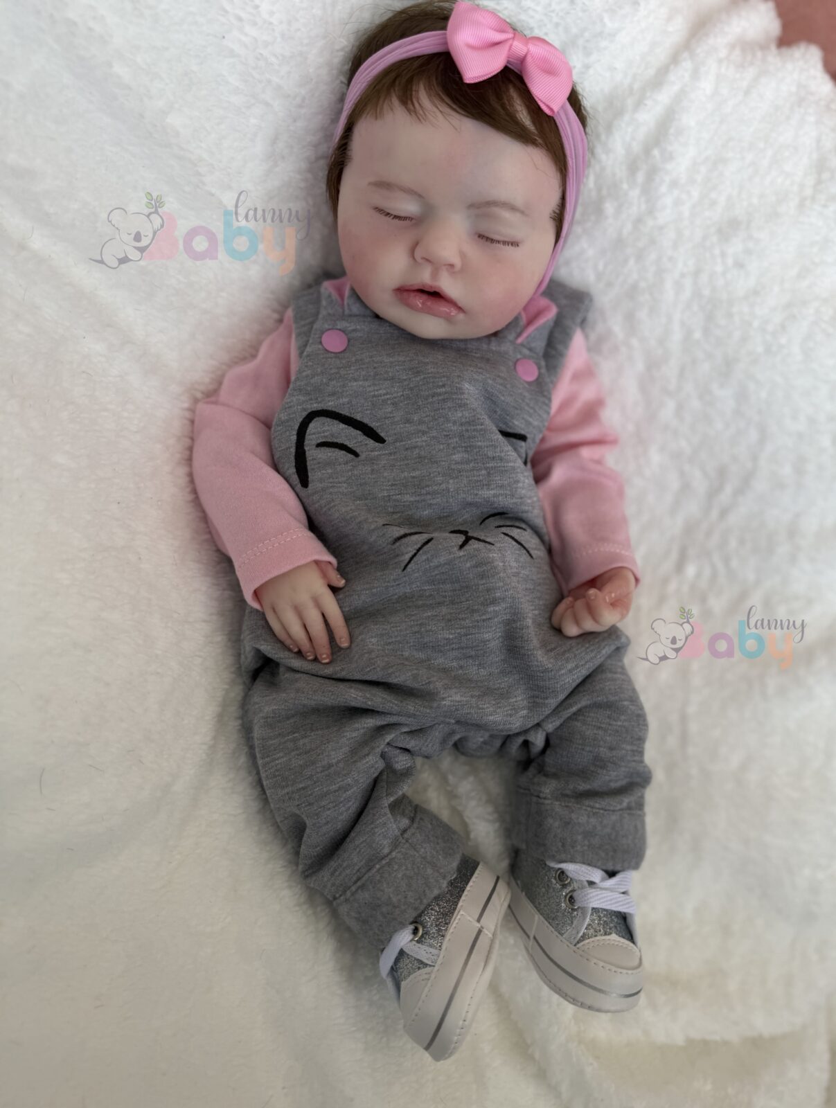 Bebê de Silicone Sólido Valentina - Kit Base