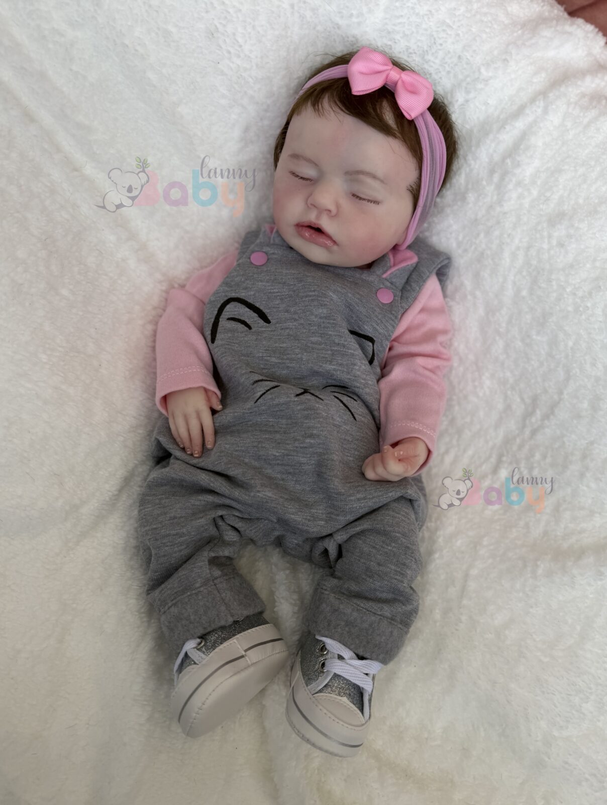 Bebê de Silicone Sólido Valentina - Kit Base