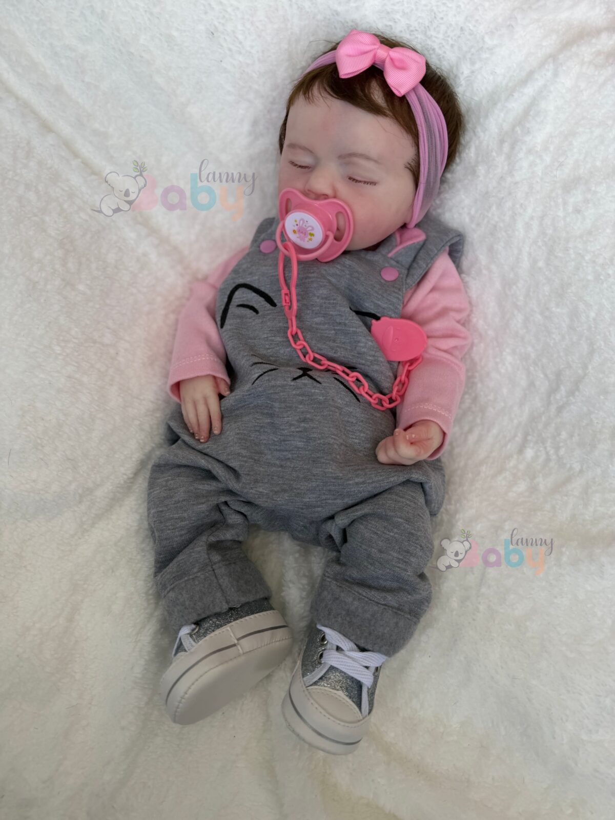 Bebê de Silicone Sólido Valentina - Kit Base
