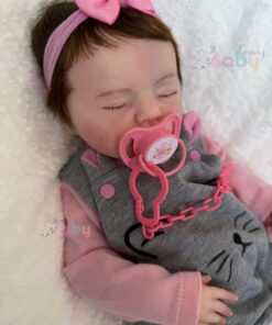 Bebê de Silicone Sólido Valentina - Kit Base
