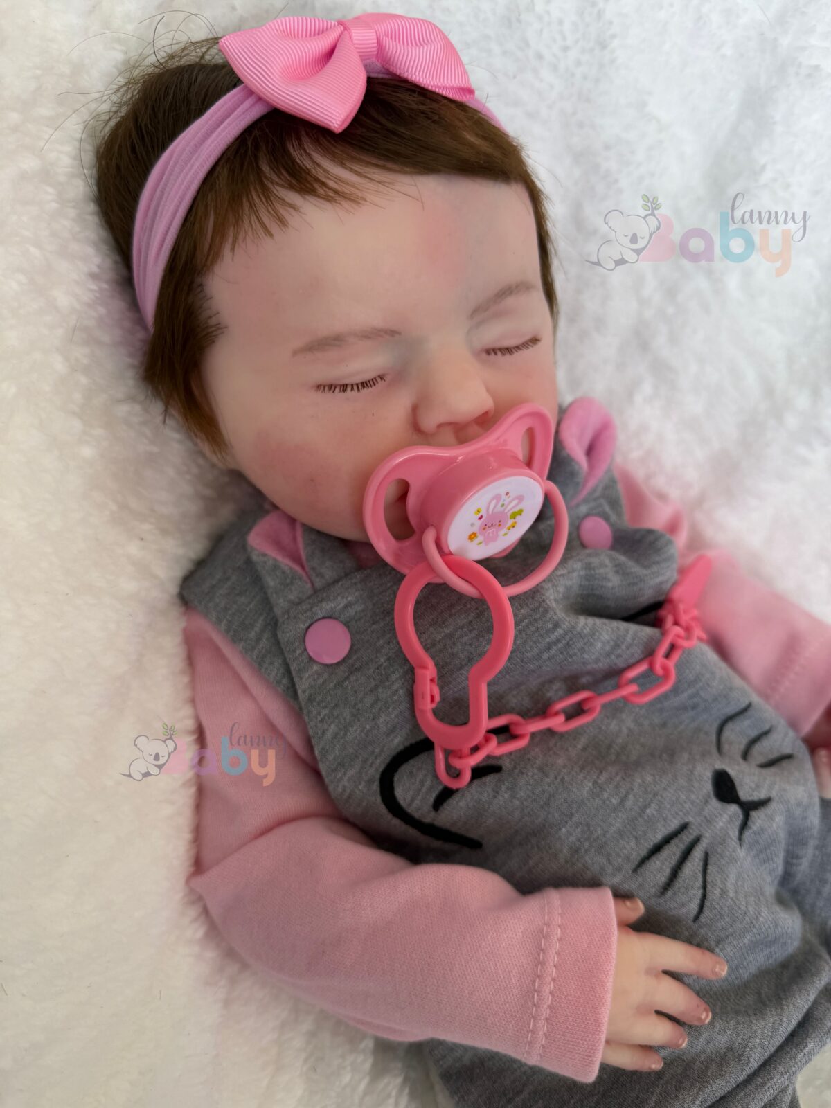 Bebê de Silicone Sólido Valentina - Kit Base