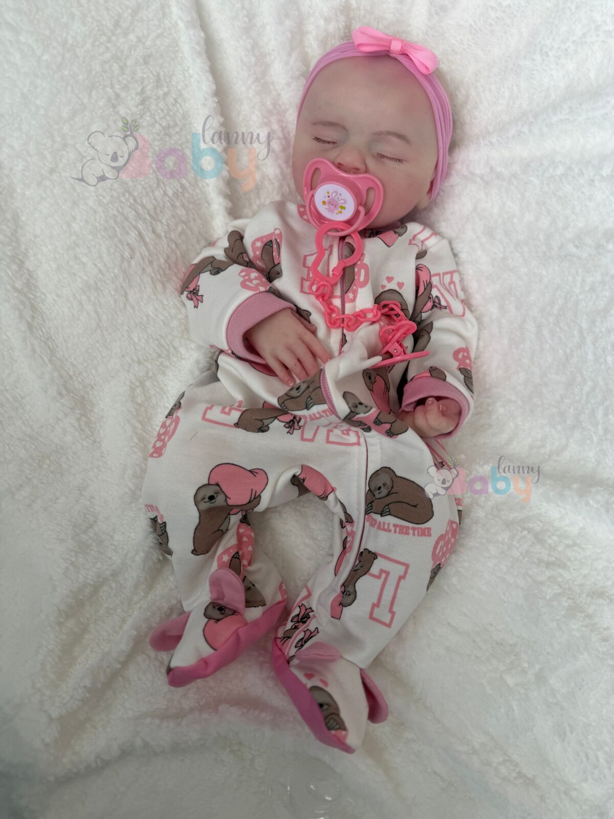 Bebê de Silicone Sólido Maria - Kit Base
