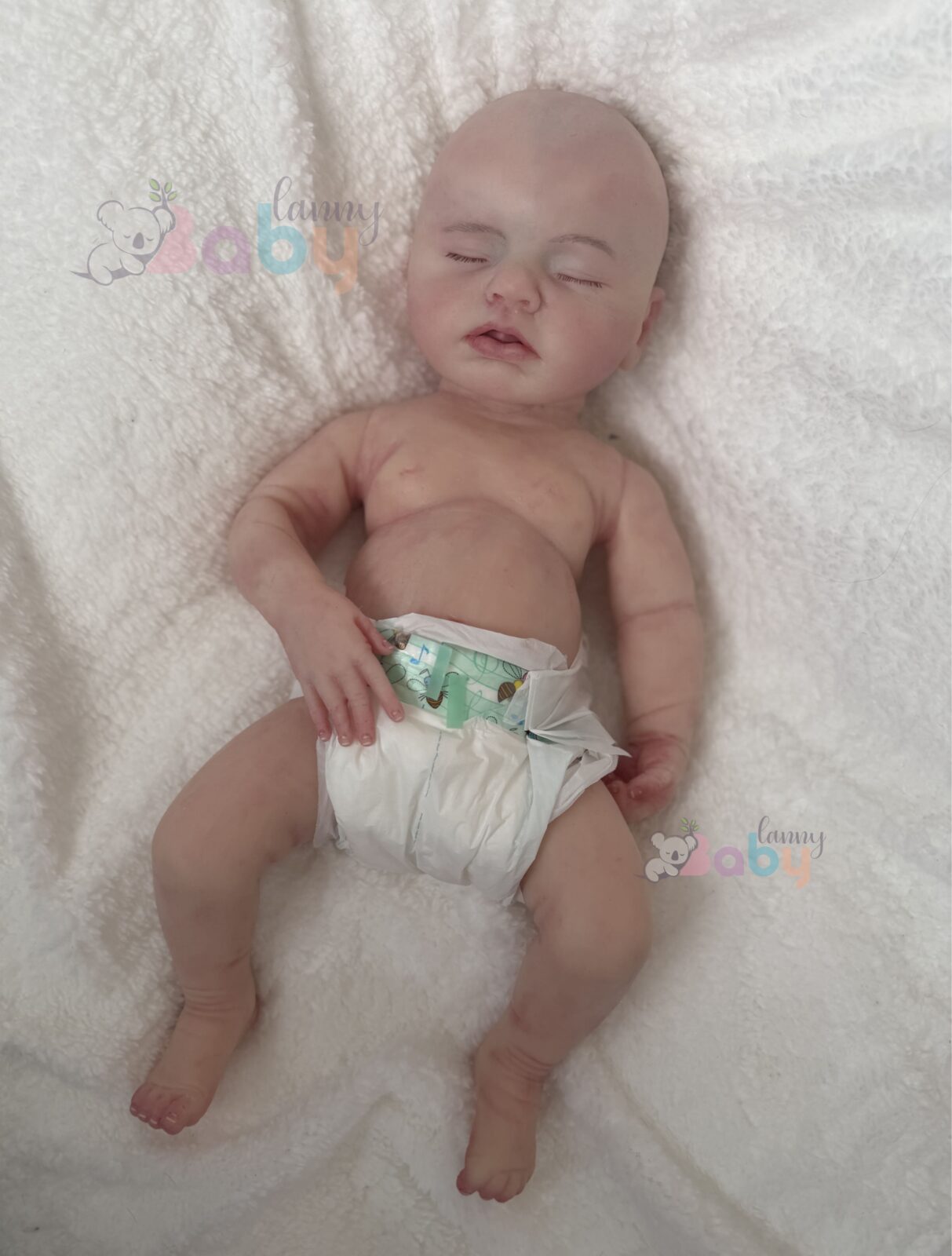 Bebê de Silicone Sólido Maria - Kit Base