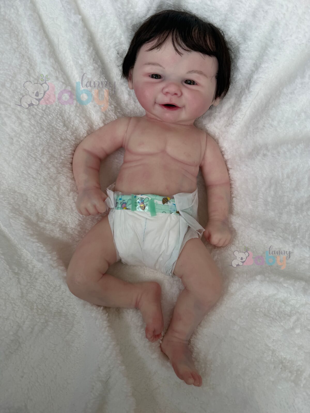Bebê de Silicone Sólido Julia - Kit Base
