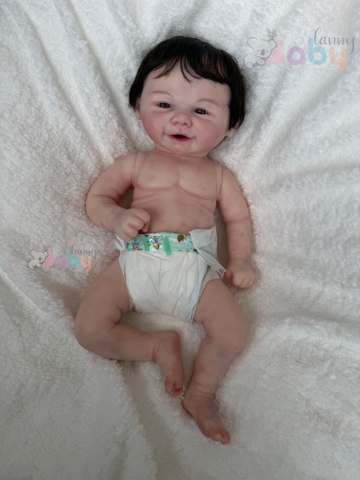 Bebê de Silicone Sólido Junior - Kit Base