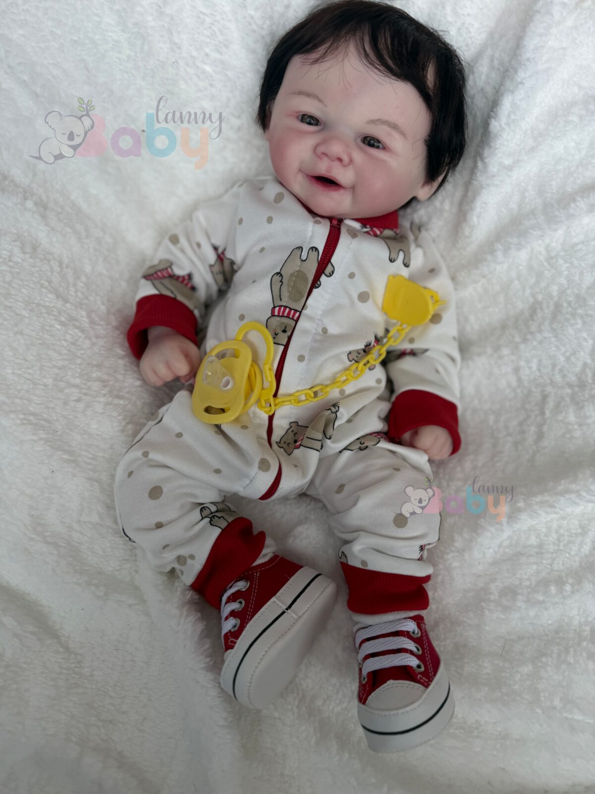 Bebê de Silicone Sólido Junior - Kit Base