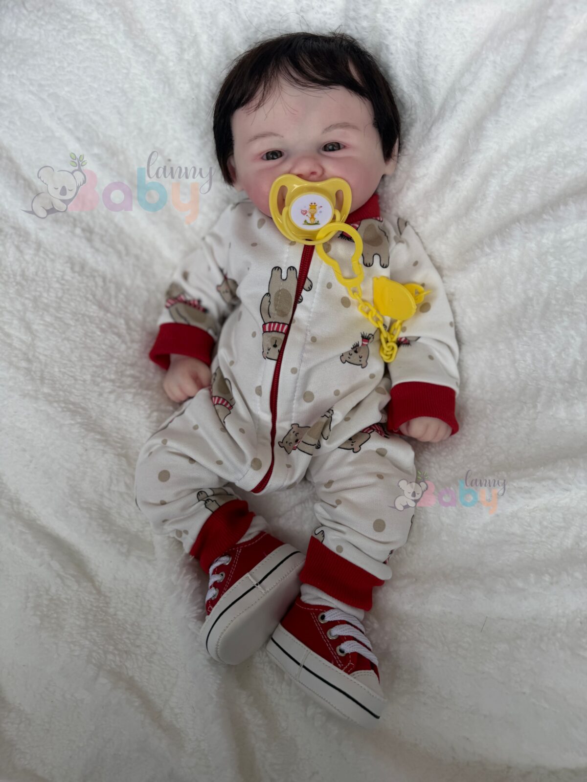 Bebê de Silicone Sólido Junior - Kit Base