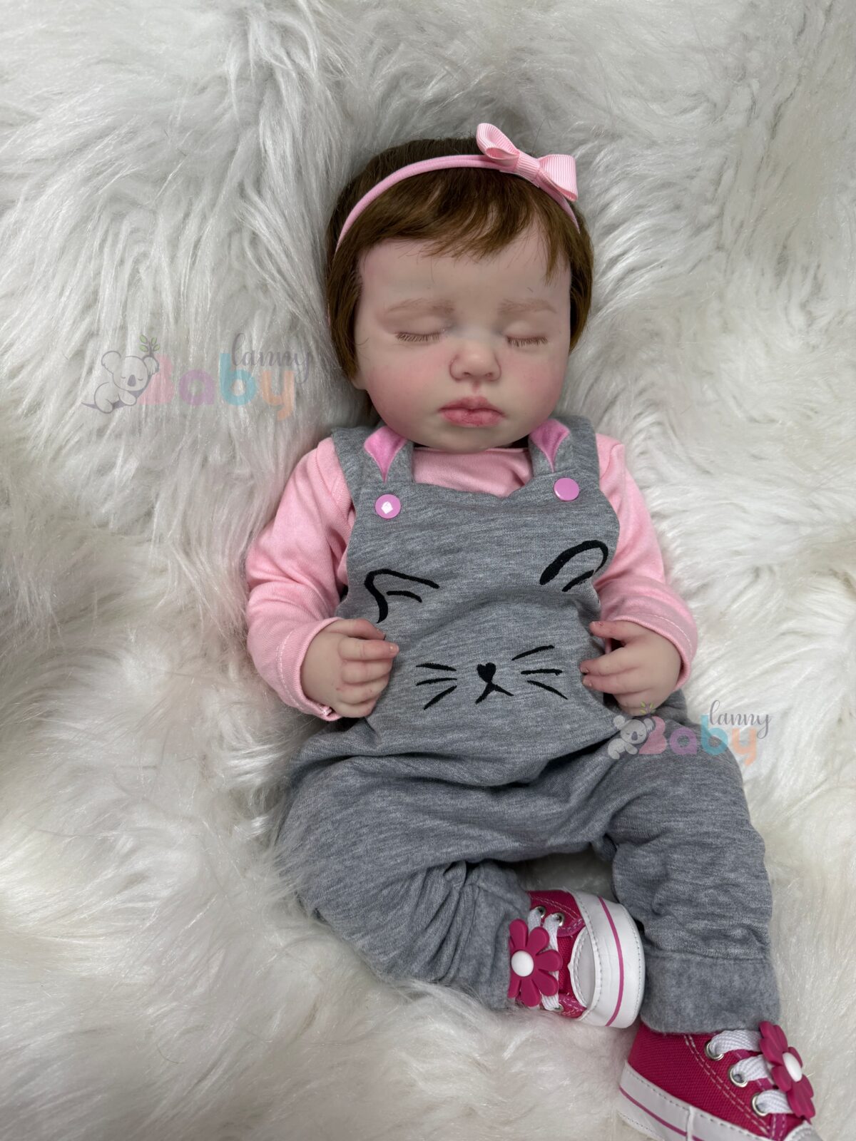 Bebê de Silicone Sólido Lara - Kit Base