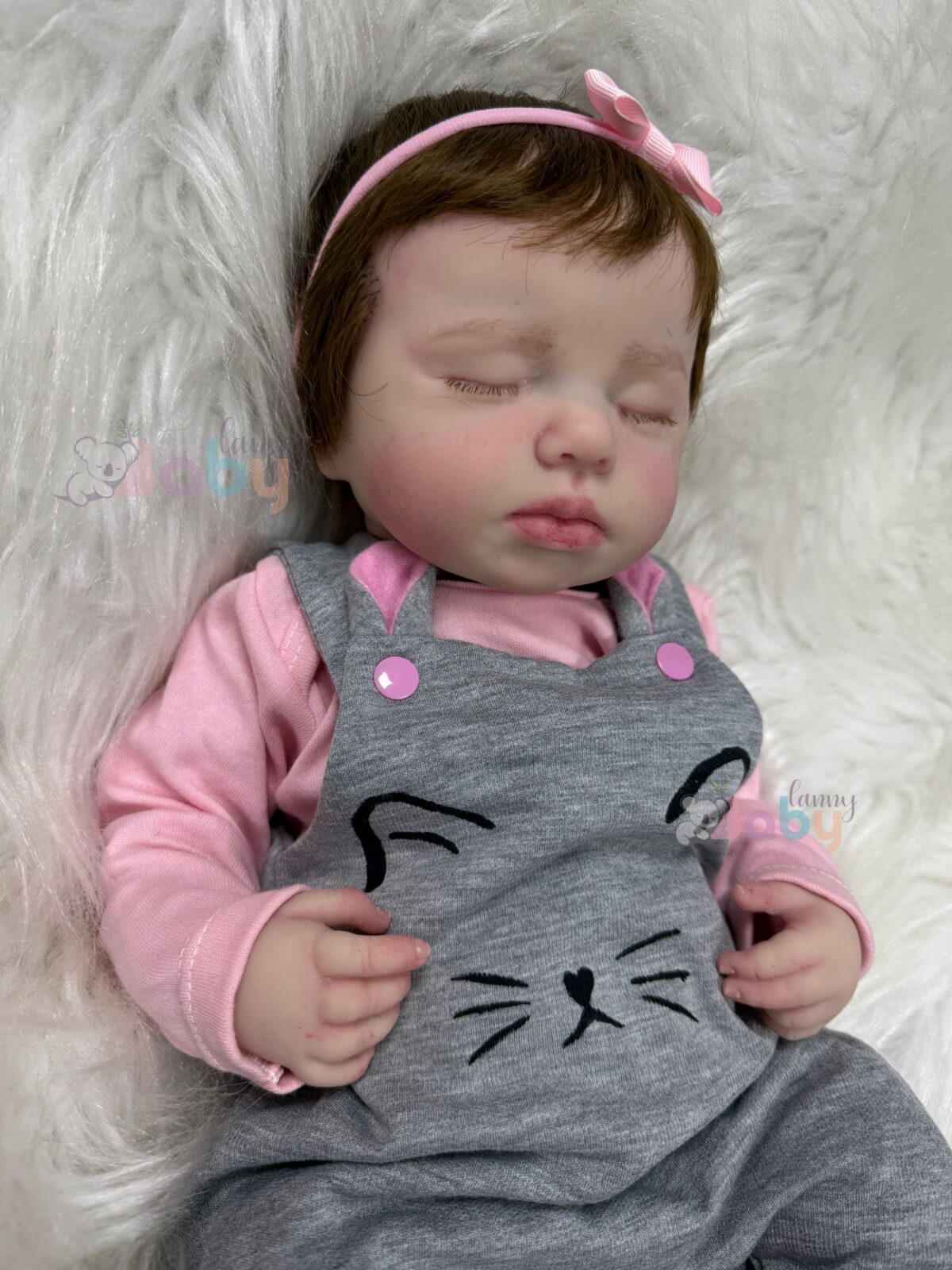 Bebê de Silicone Sólido Lara - Kit Completo