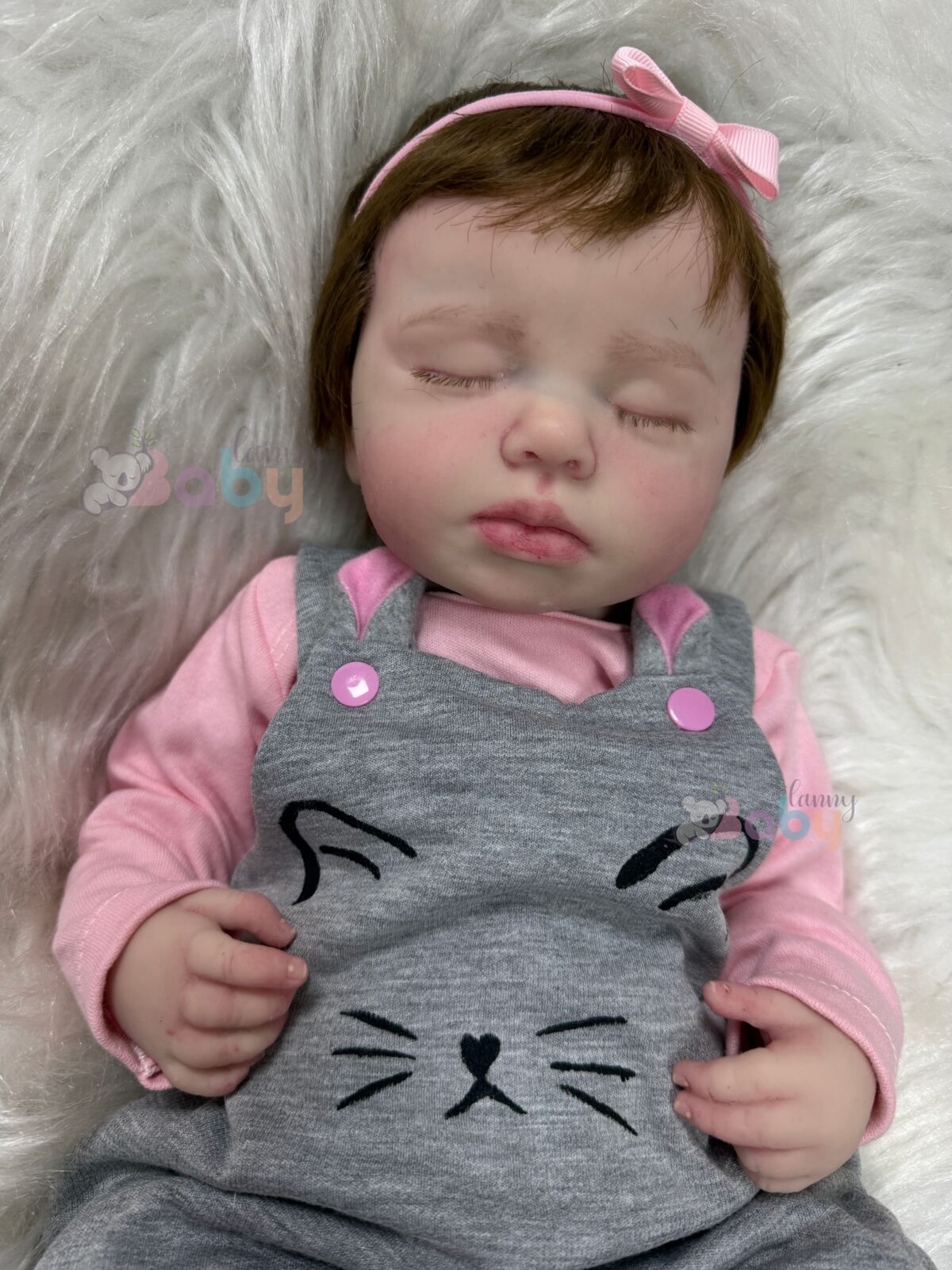 Bebê de Silicone Sólido Lara - Kit Base