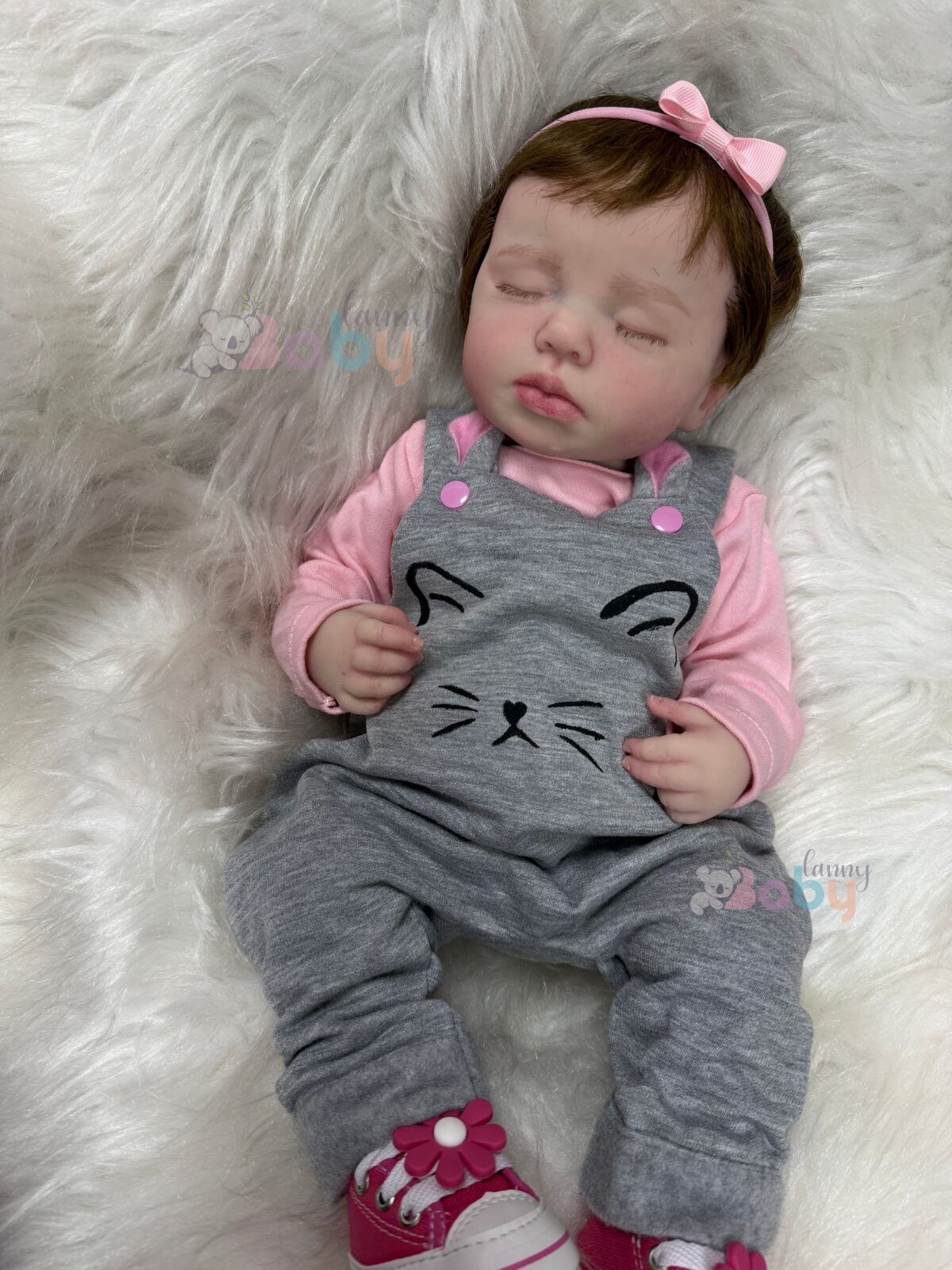 Bebê de Silicone Sólido Lara - Kit Completo