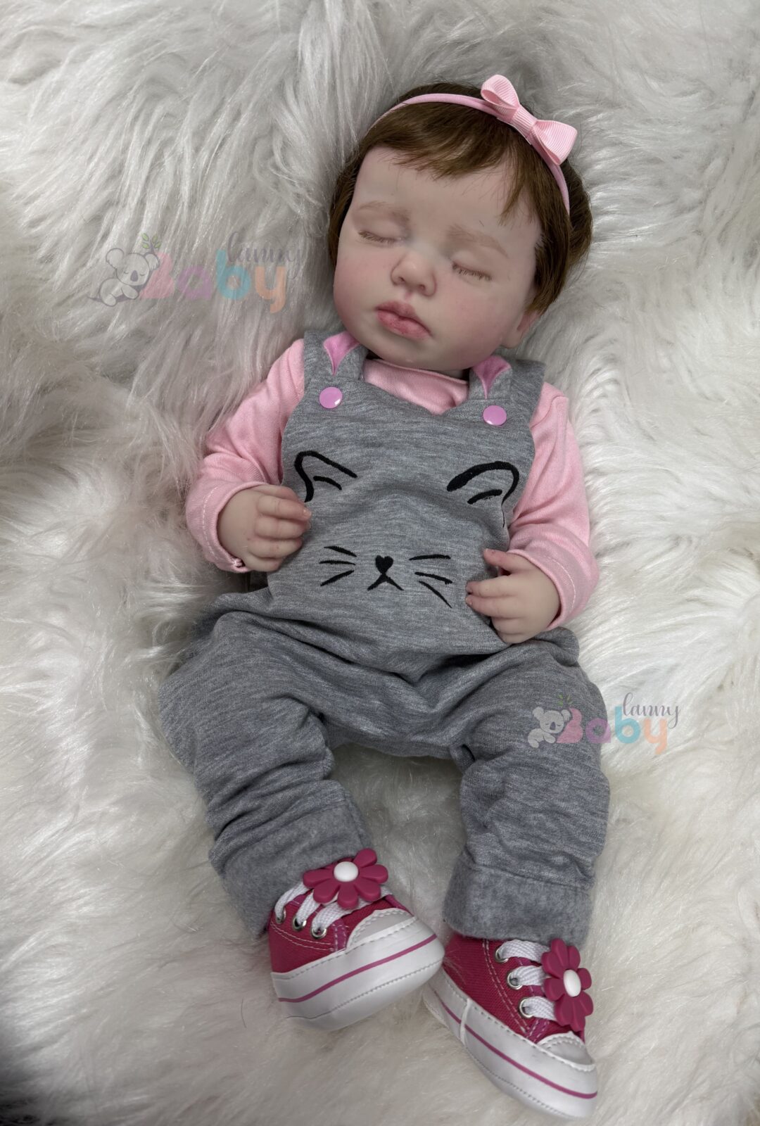 Bebê de Silicone Sólido Lara - Kit Base
