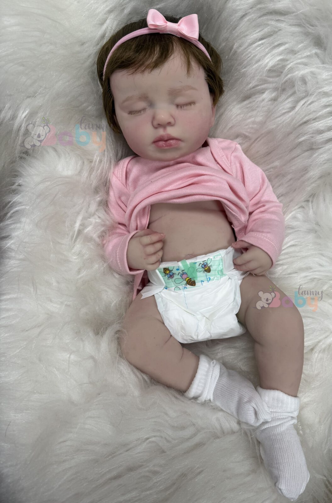 Bebê de Silicone Sólido Lara - Kit Base