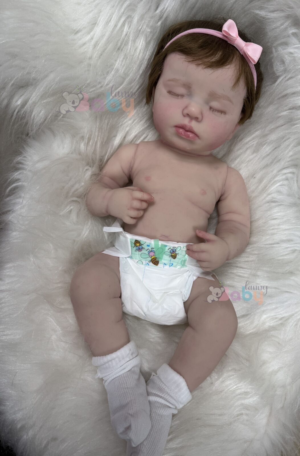 Bebê de Silicone Sólido Lara - Kit Base