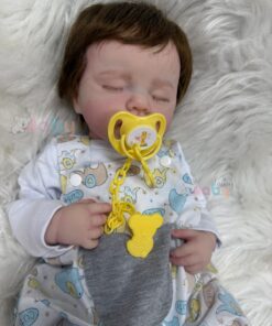 Bebê de Silicone Sólido Henri - Kit Base