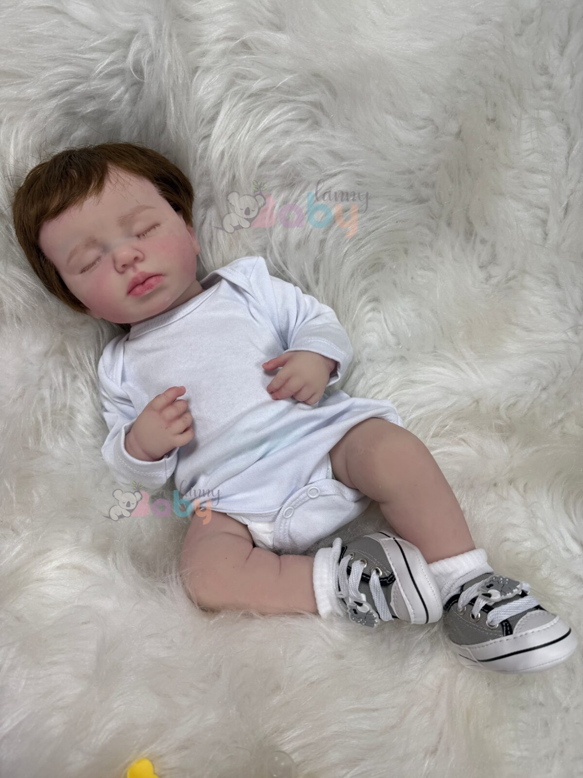 Bebê de Silicone Sólido Henri - Kit Completo
