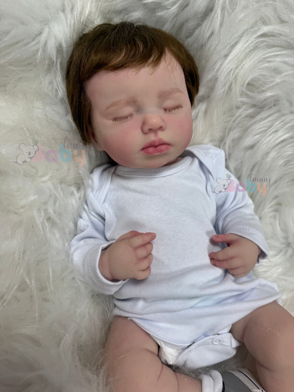 Bebê de Silicone Sólido Henri - Kit Base