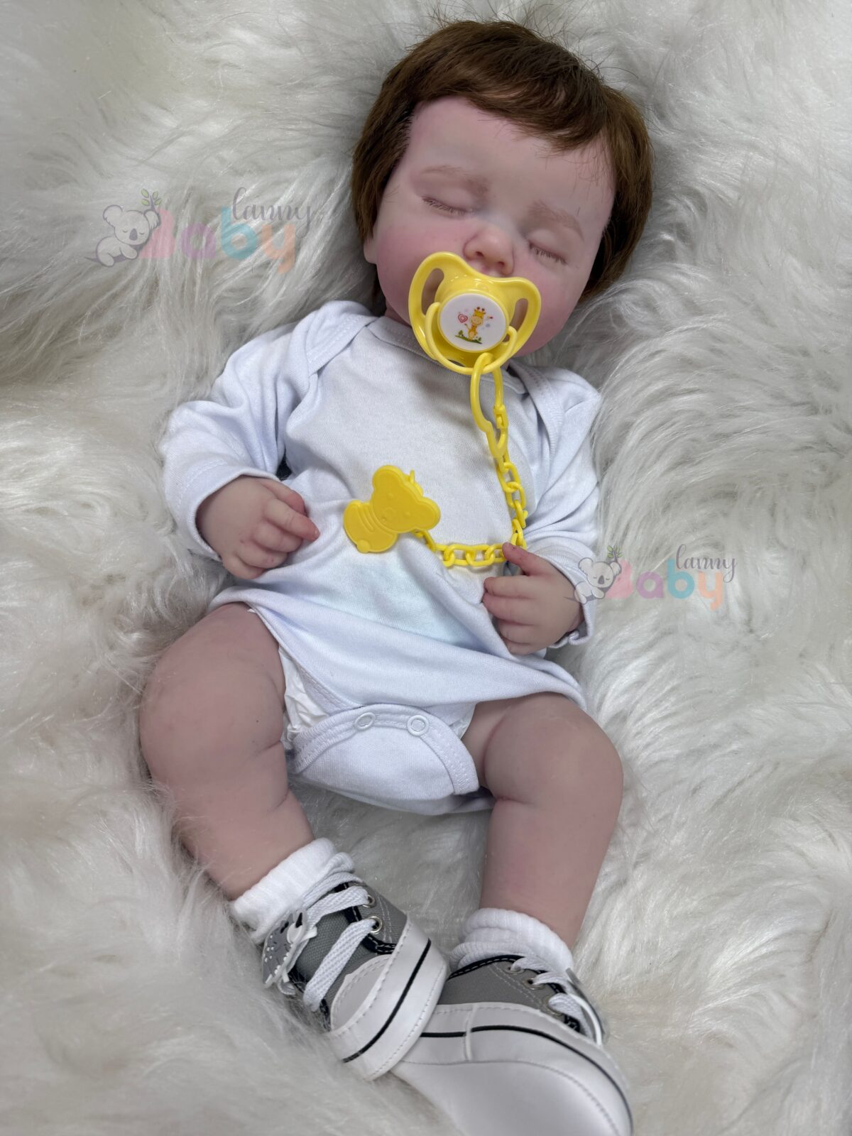 Bebê de Silicone Sólido Henri - Kit Completo