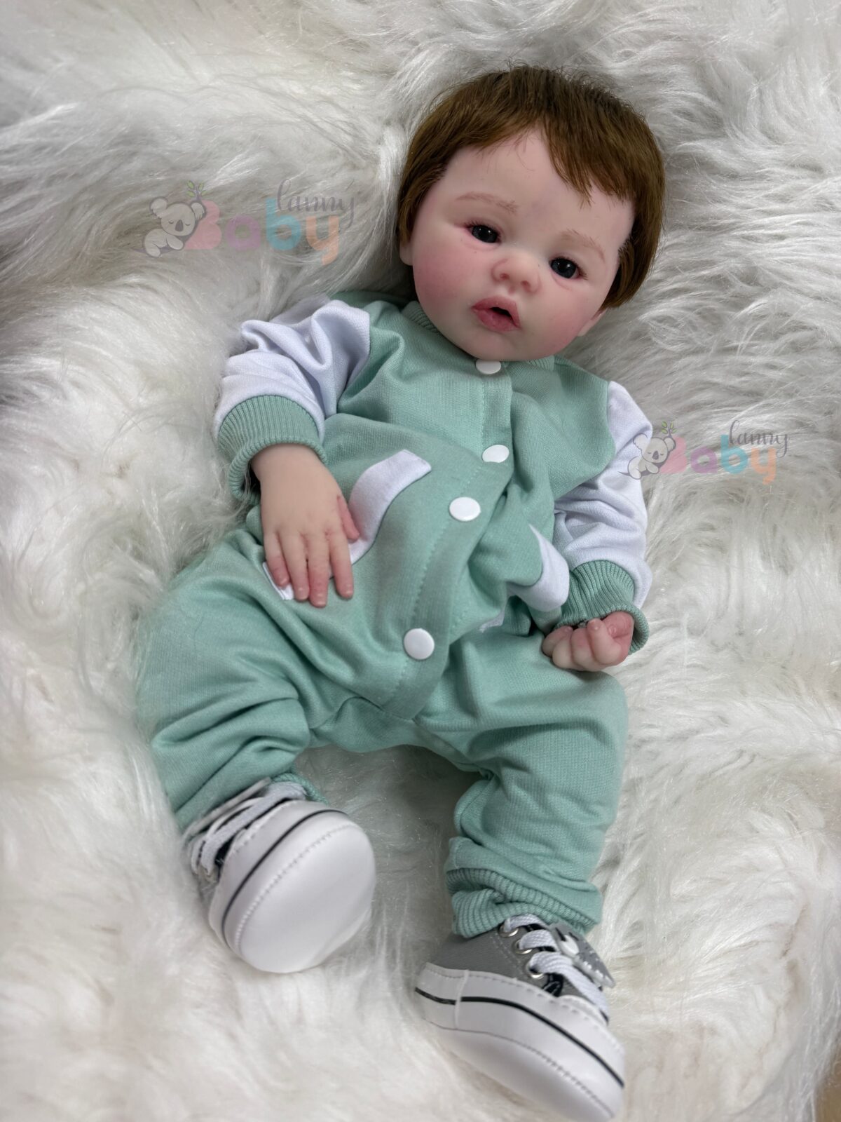 Bebê de Silicone Sólido Gael - Kit Base