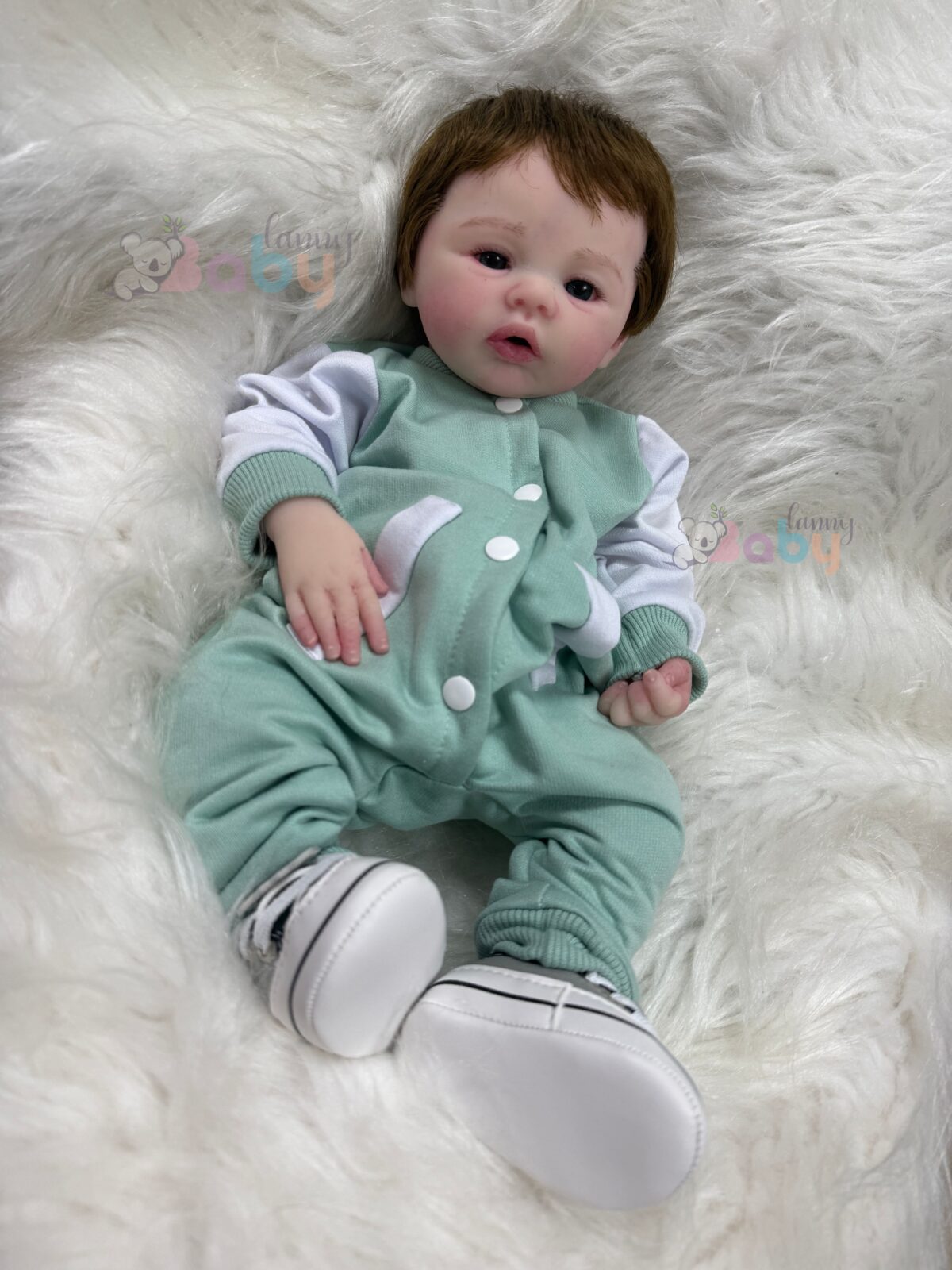 Bebê de Silicone Sólido Gael - Kit Base